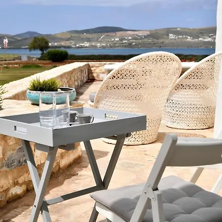 Sunray Paros Beach Front 2 Bedroom House Next To Kite Sports Extérieur photo