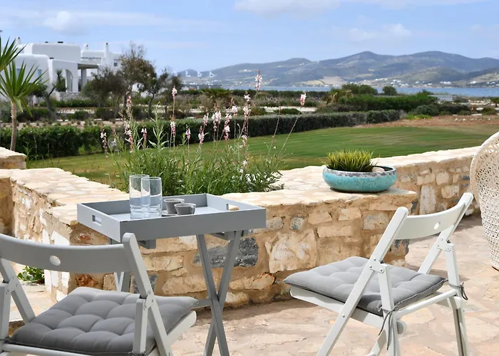 Sunray Paros Beach Front 2 Bedroom House Next To Kite Sports