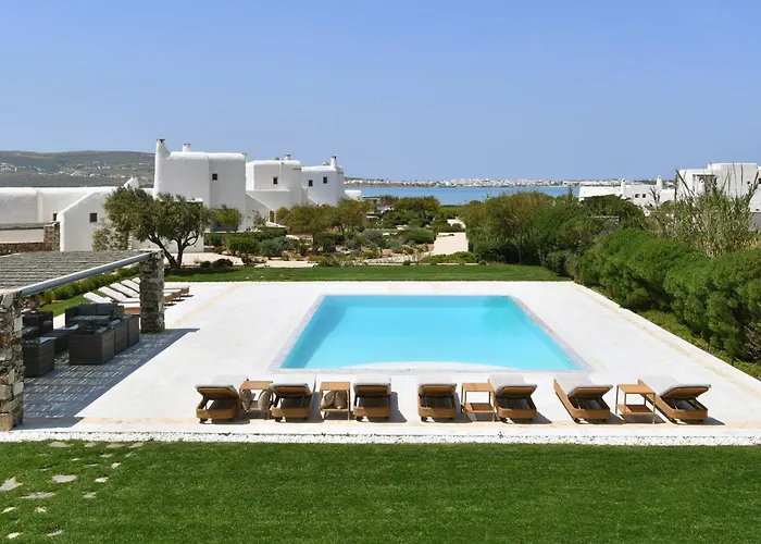 Sunray Paros Beach Front 2 Bedroom House Next To Kite Sports