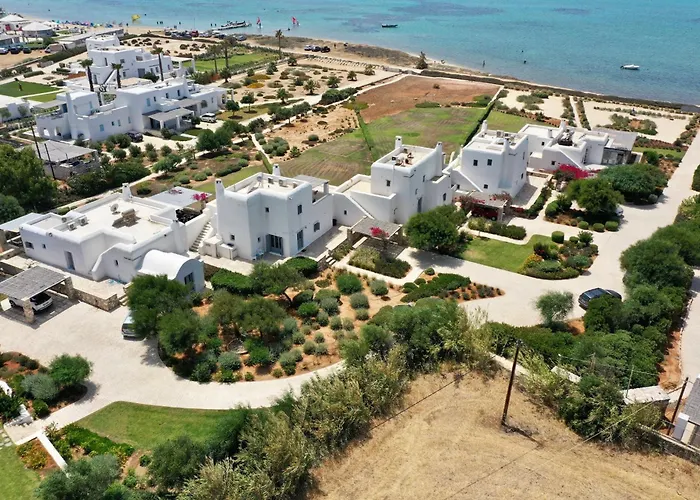 Sunray Paros Beach Front 2 Bedroom House Next To Kite Sports